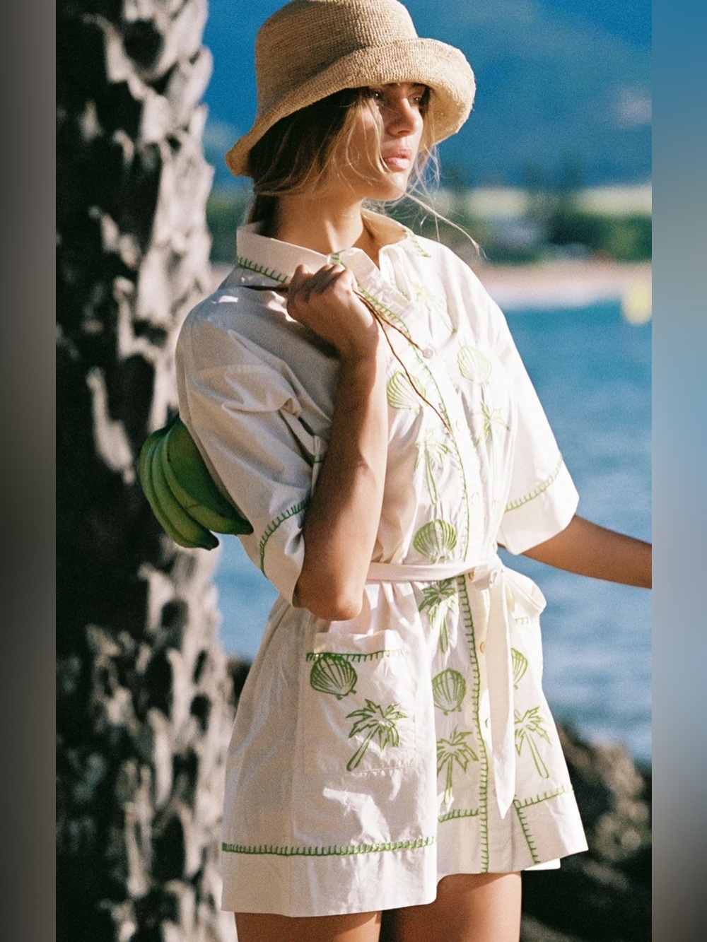 SHORE
PATRICIA SHIRT DRESS | SHELLS